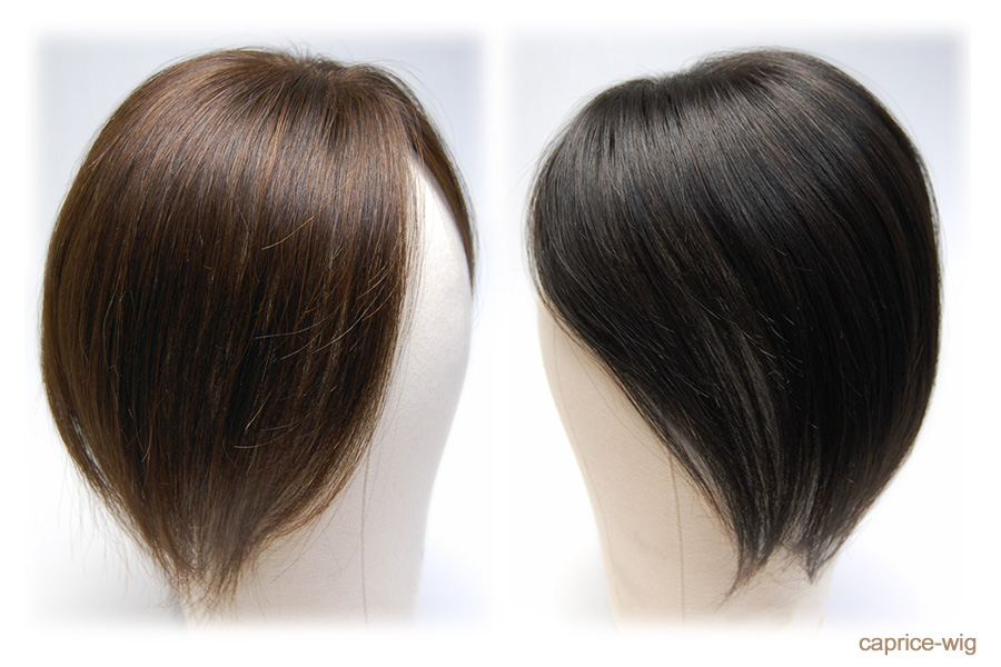 人毛ヘアピース ストレートミディアム Cp T2s カプリス ウィッグ